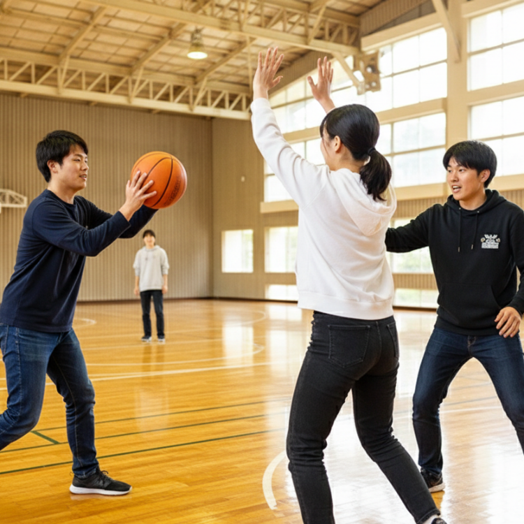 リフレッシュも兼ねたチームビルディング研修に